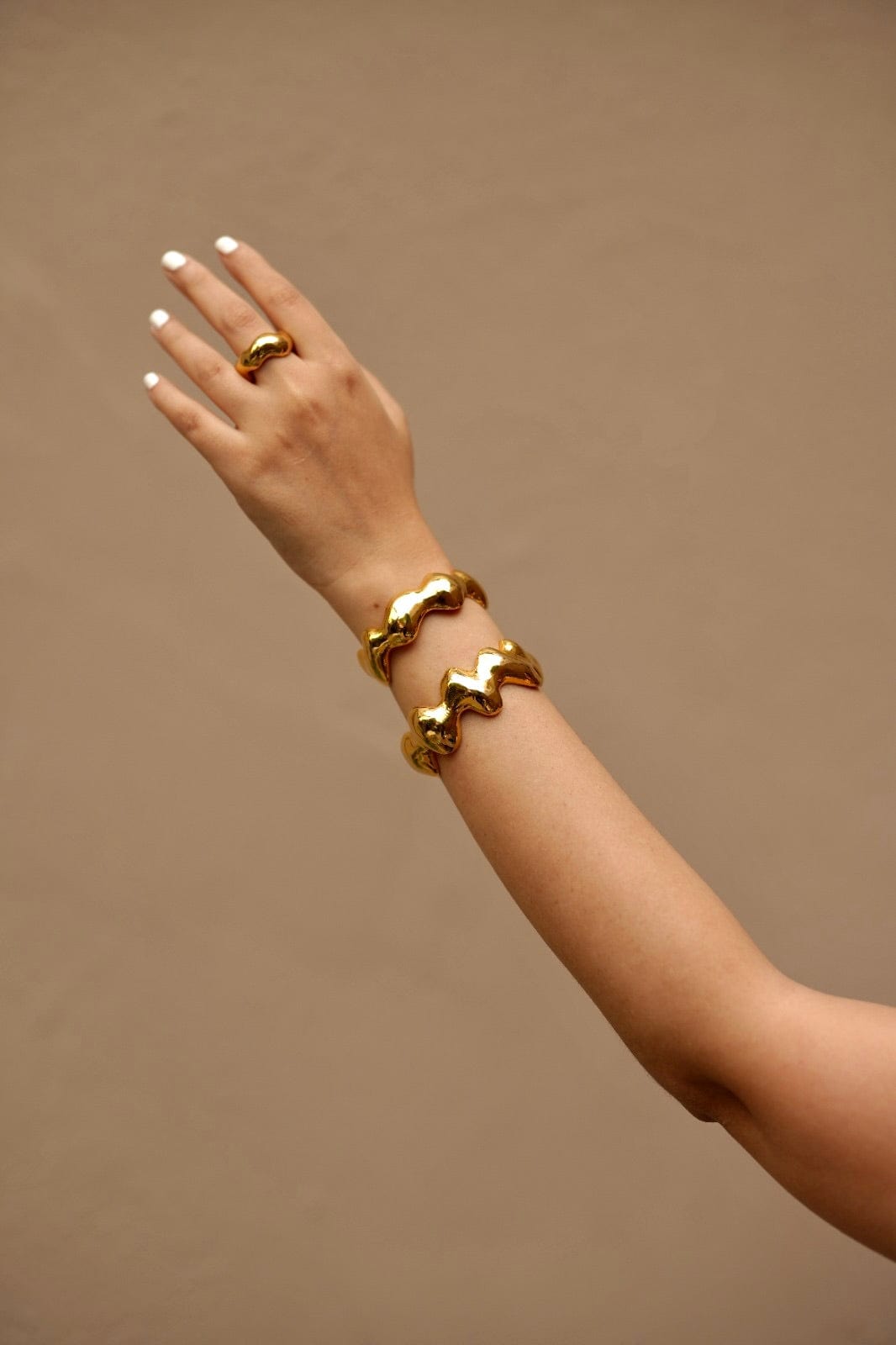 Ella bracelets Gold (Stack)