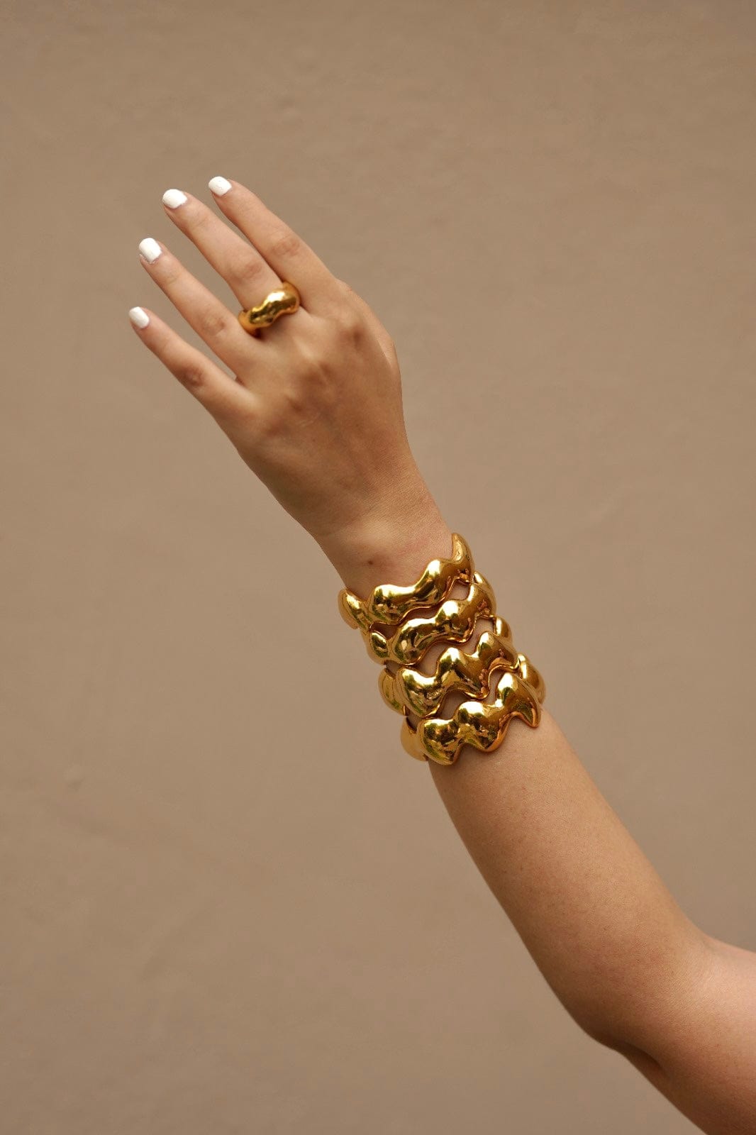 Ella bracelets Gold (Stack)