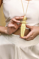 Goddess of Daro necklace