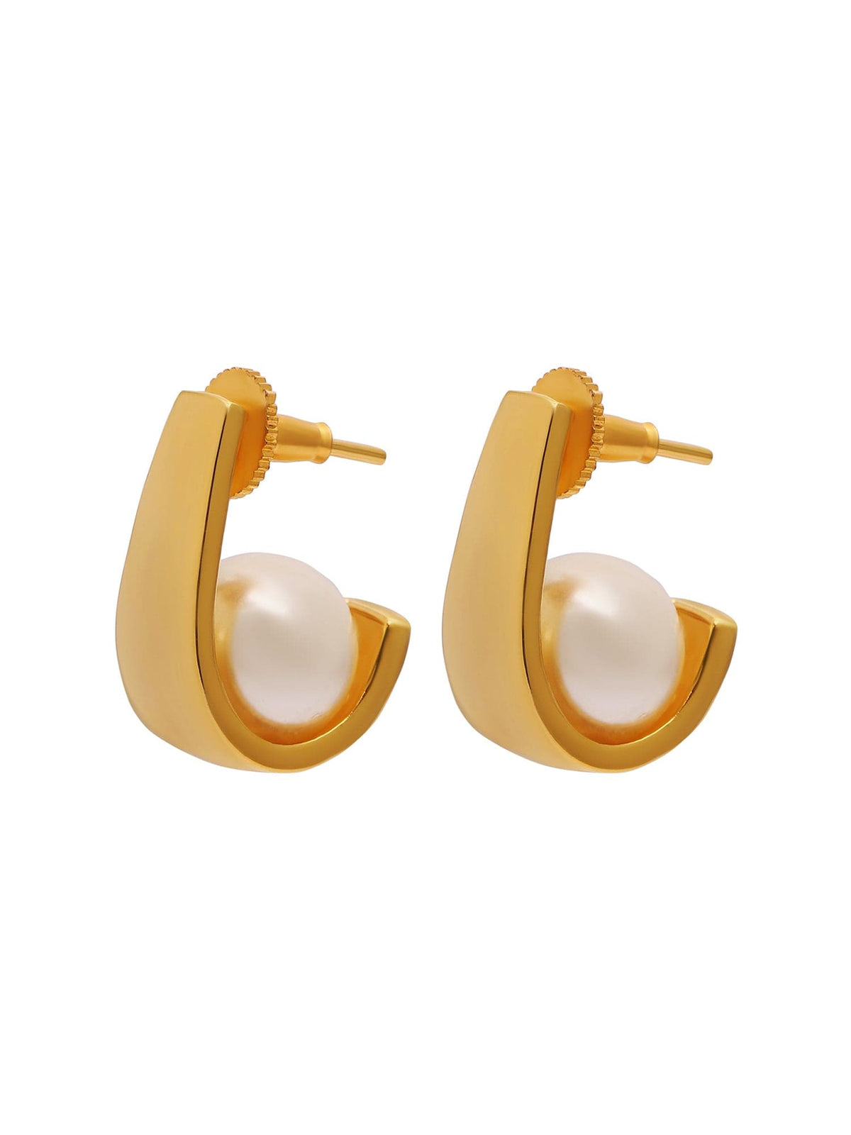 Aurora pearl earrings