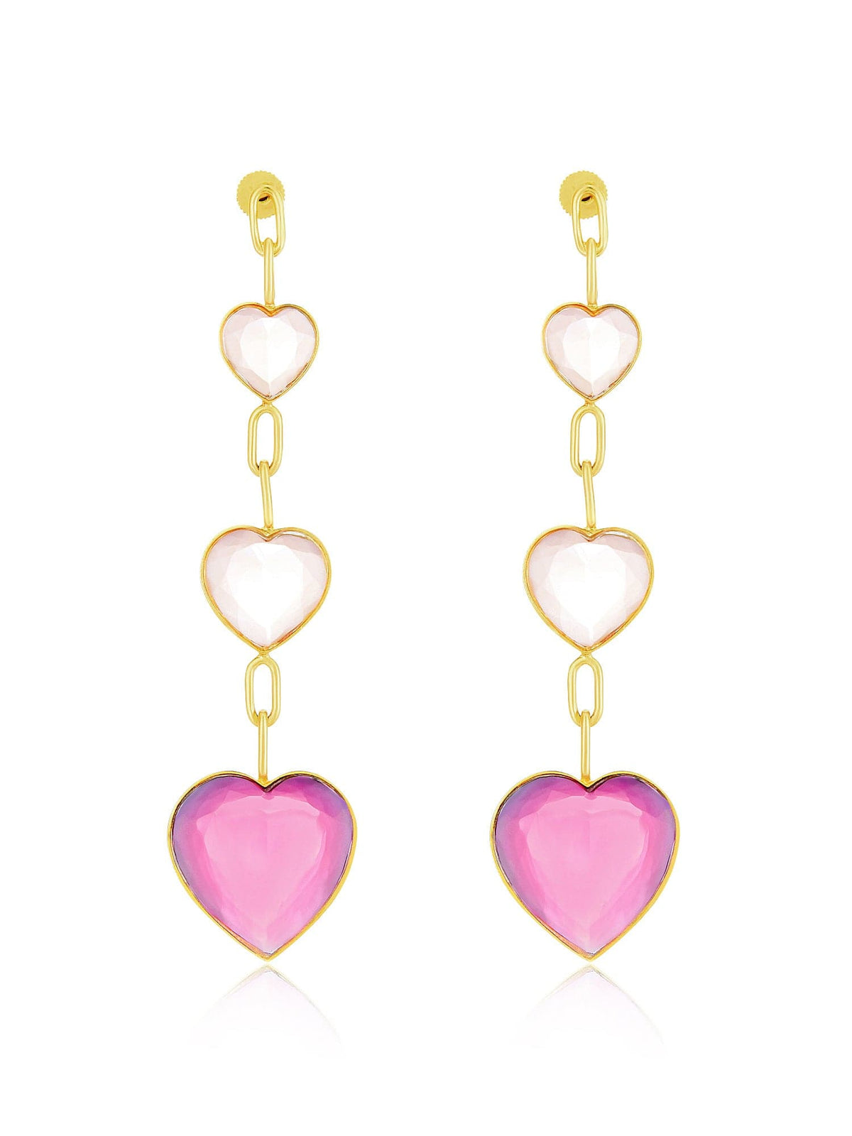 Philia heart earrings