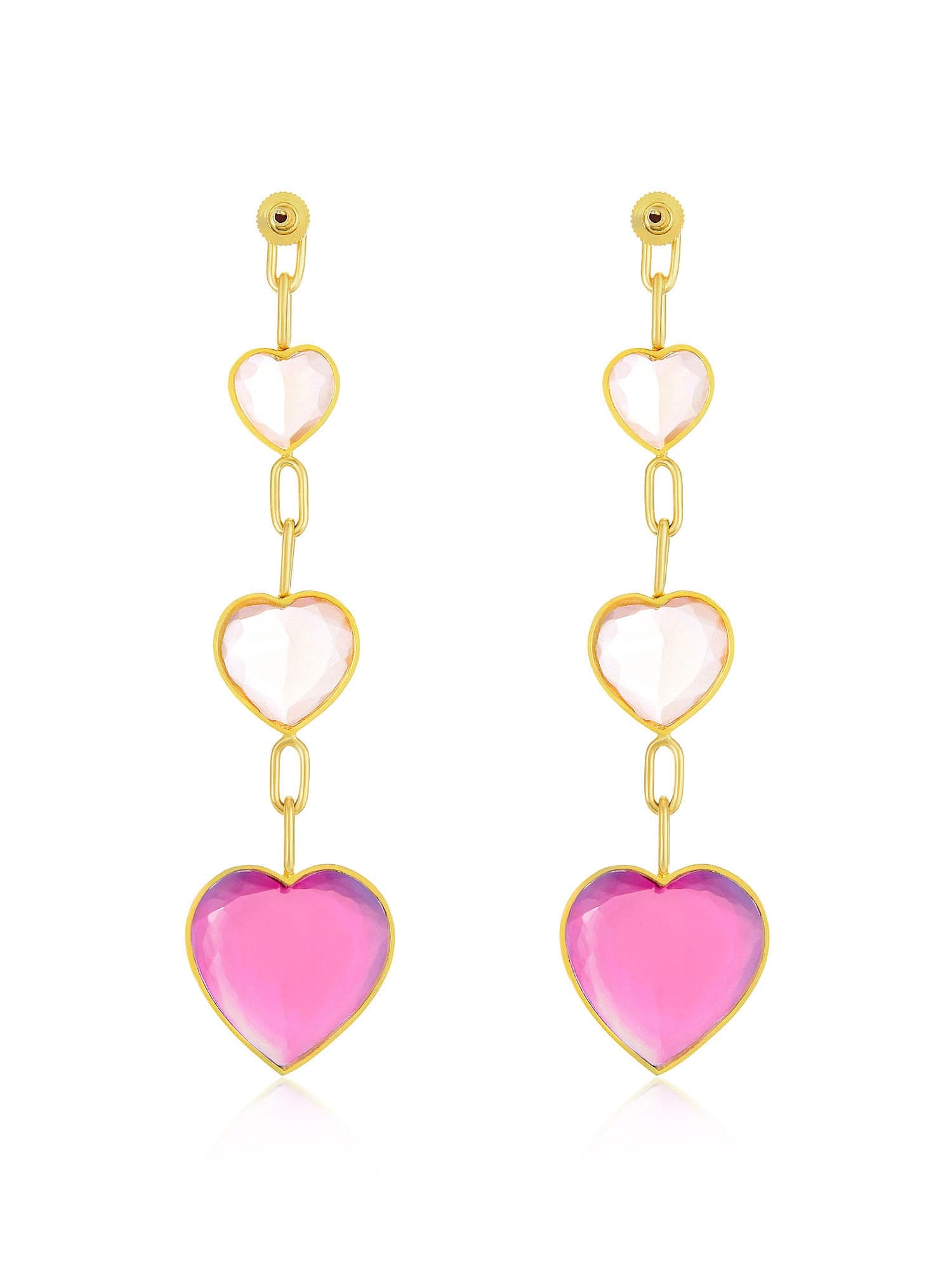 Philia heart earrings