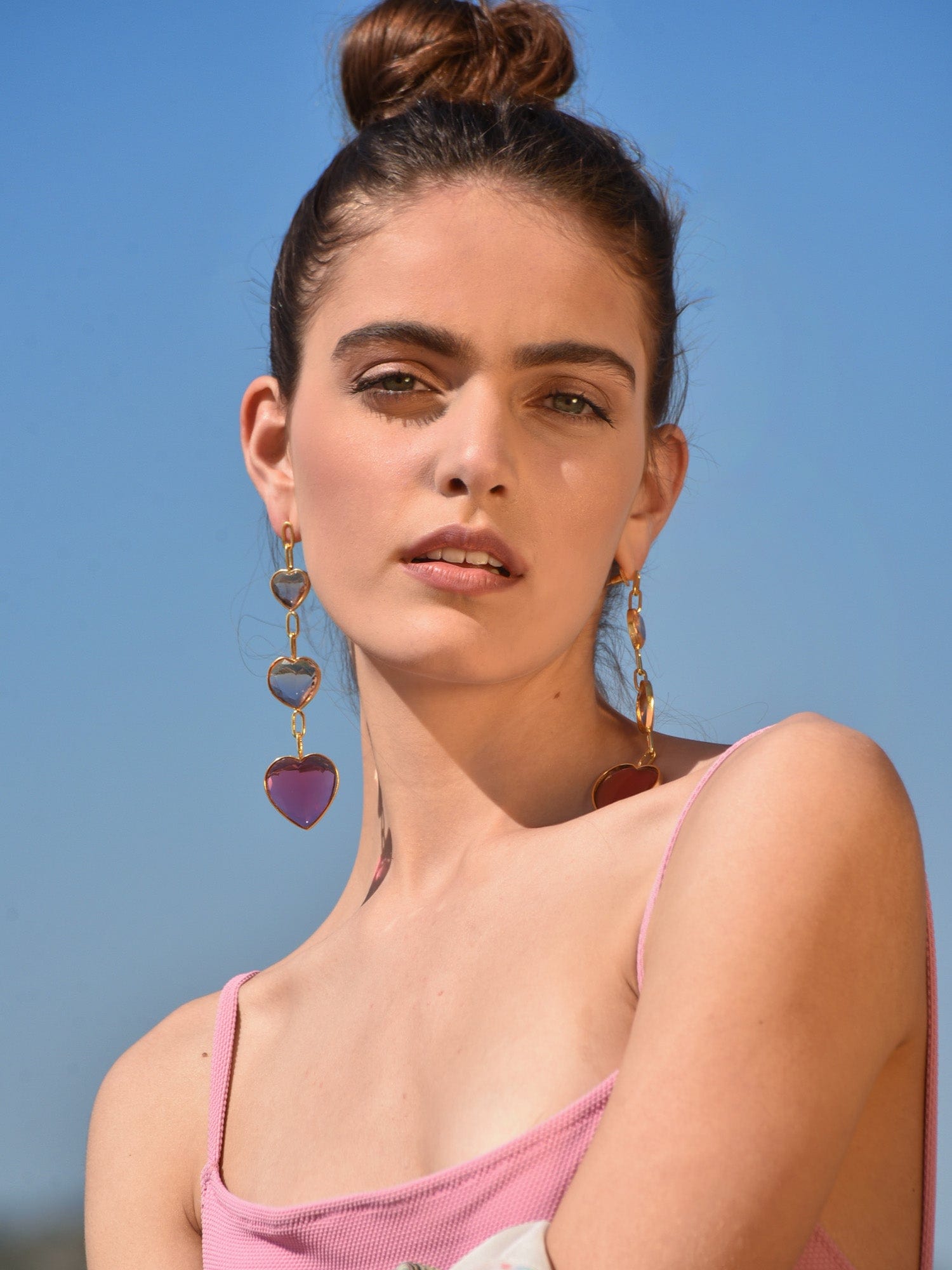 Philia heart earrings