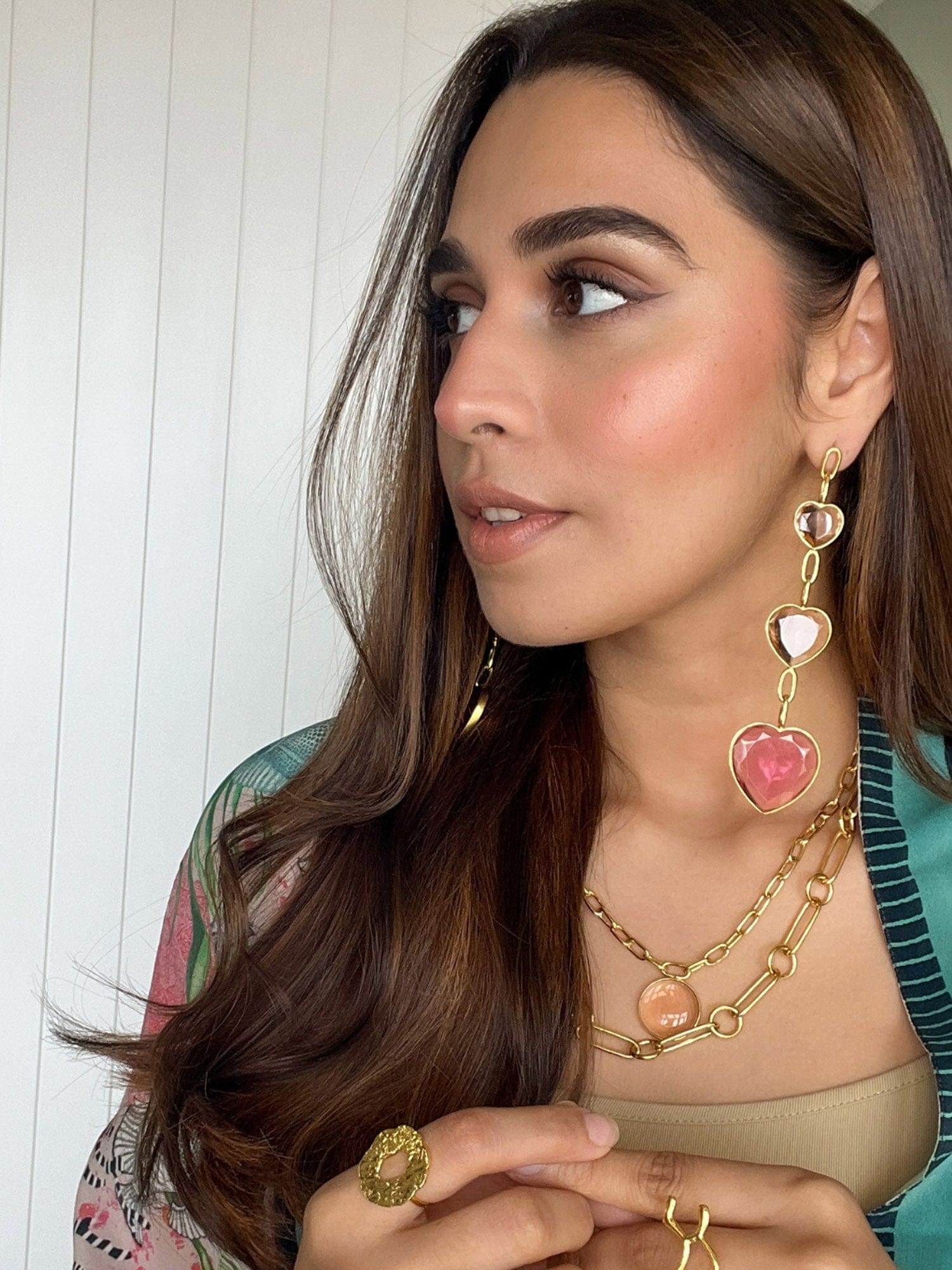 Philia heart earrings