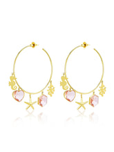 Callista hoop earrings