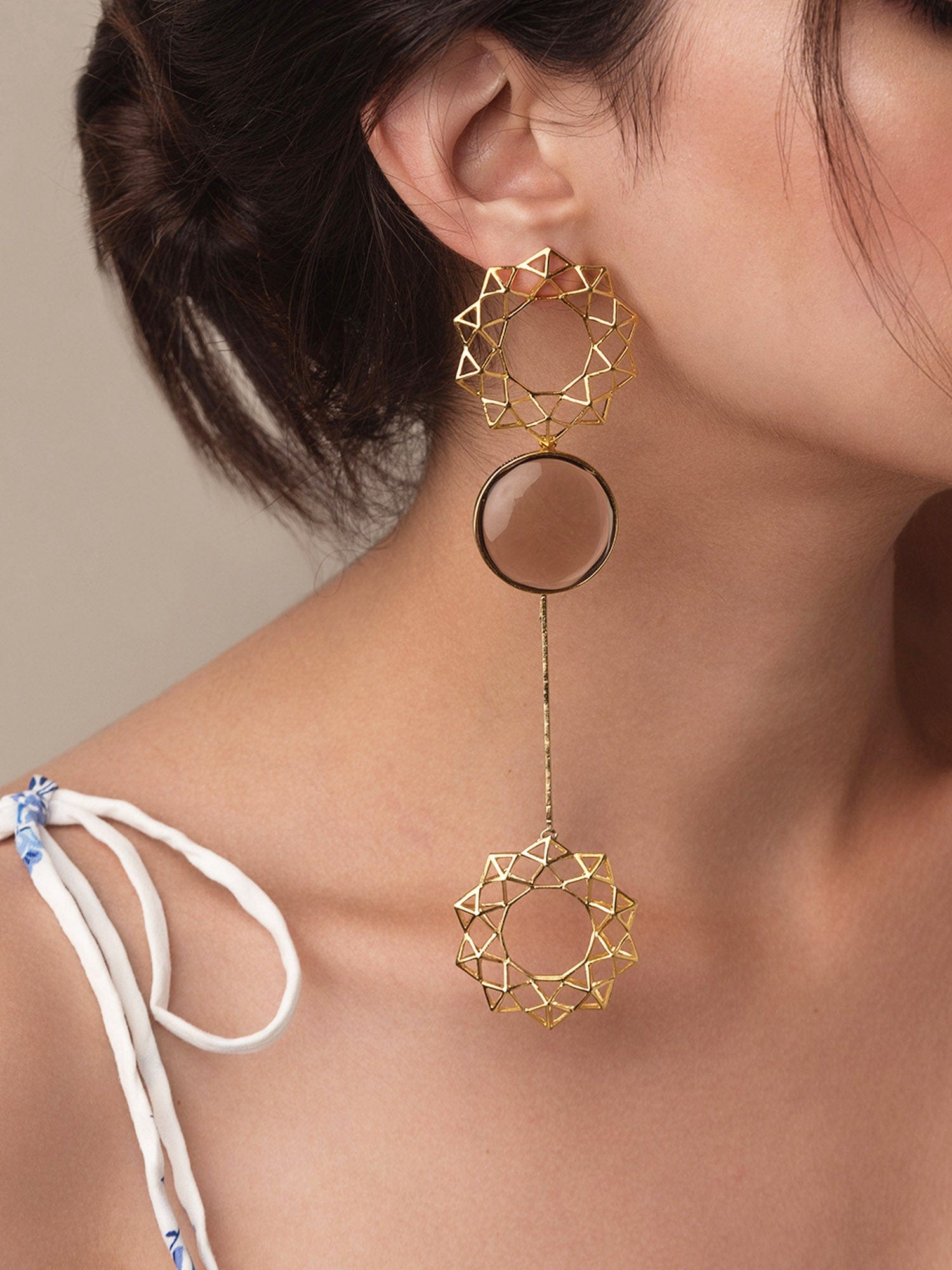 Adriana earrings (3 ways to wear)