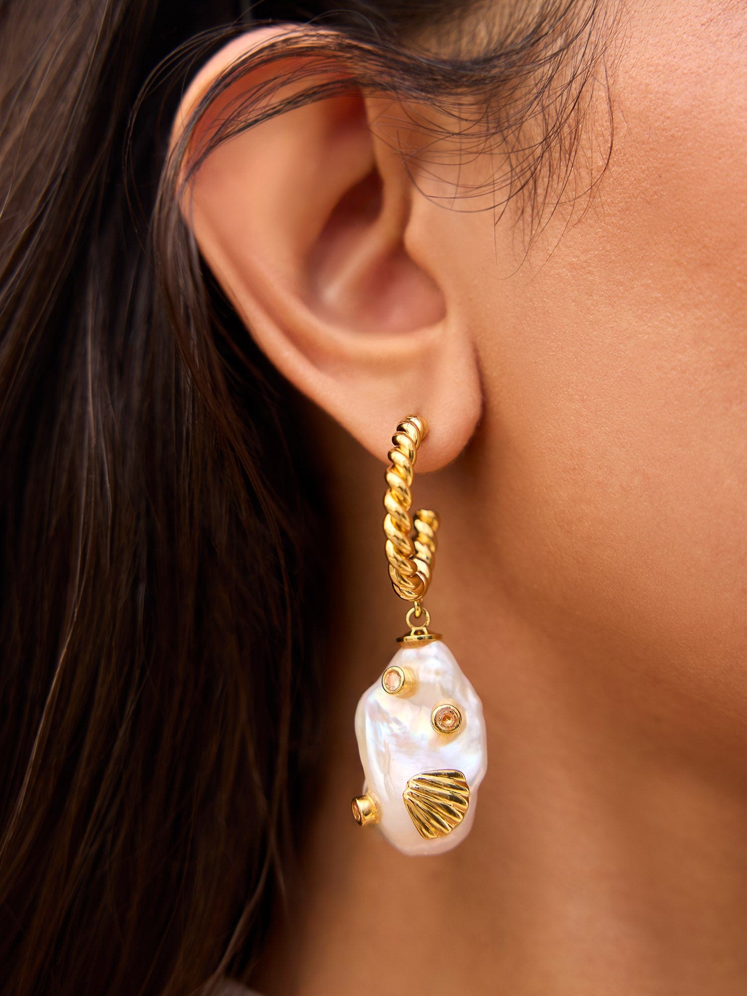 Marina Hoop Earrings
