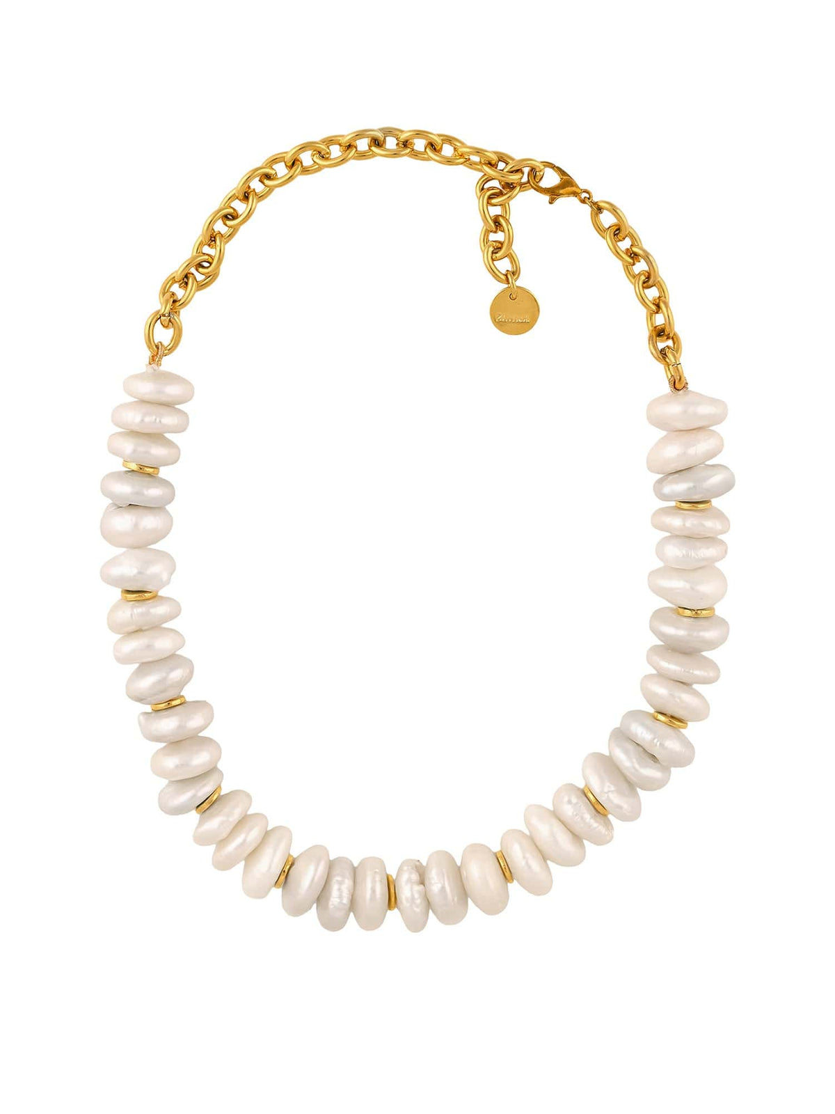 Coin Pearl necklace