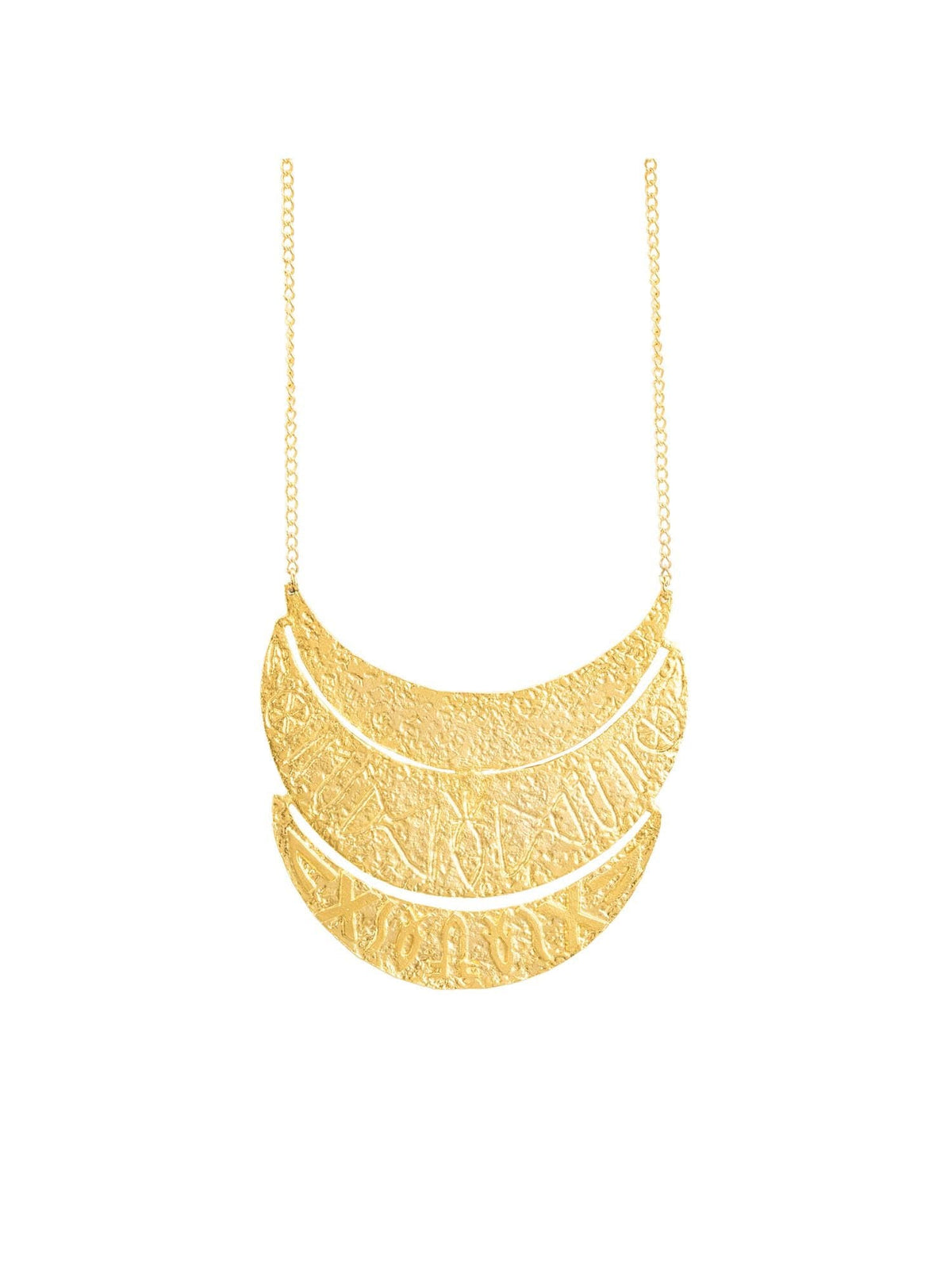 Pictograph necklace