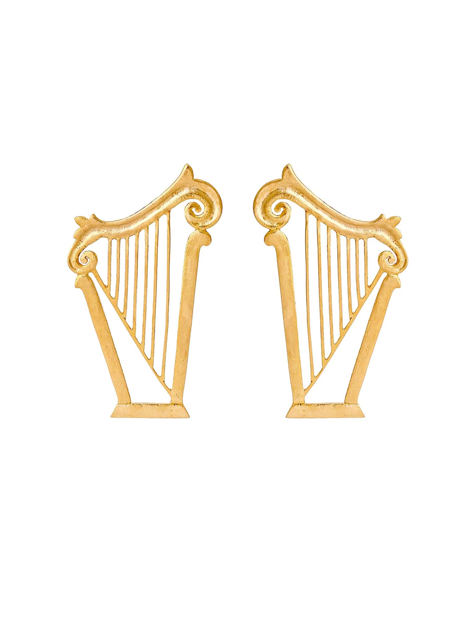 Harp earrings