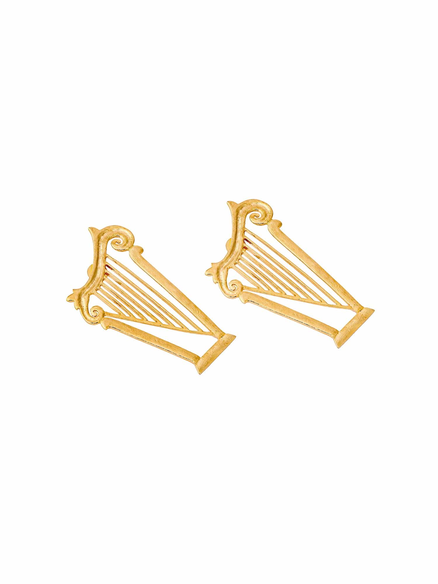 Harp earrings