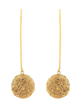 Handcrafted bauble earrings