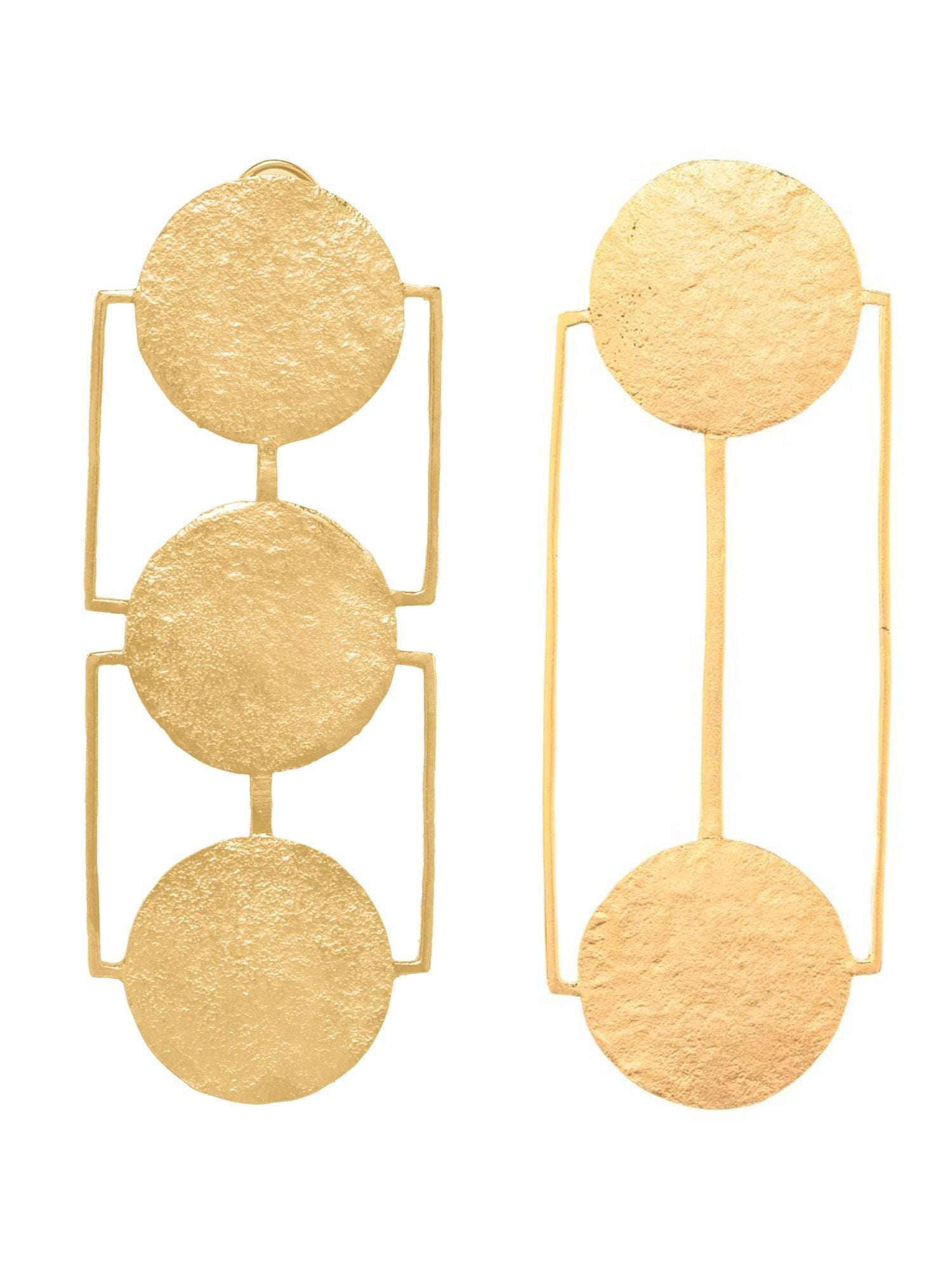 Mismatched earrings