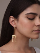 Grid earrings