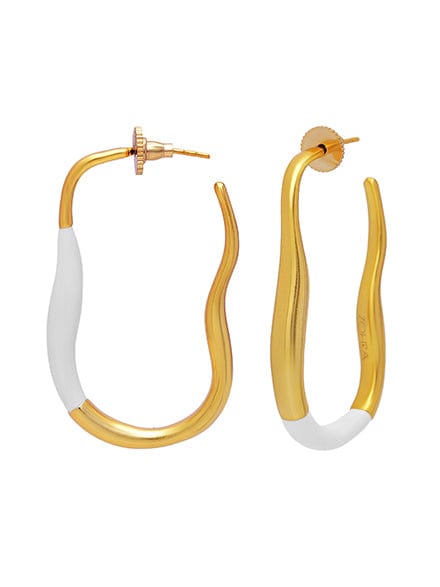 Mia hoops large