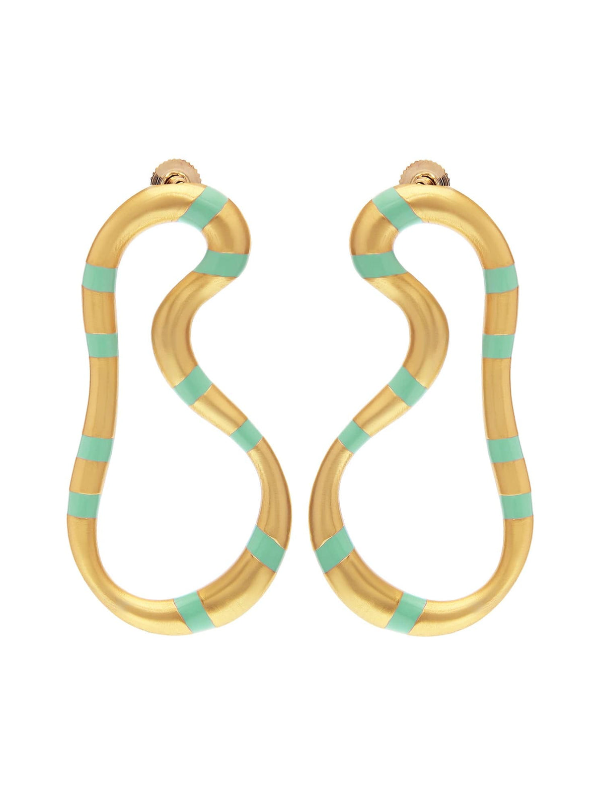 Leia hoops (Blue)