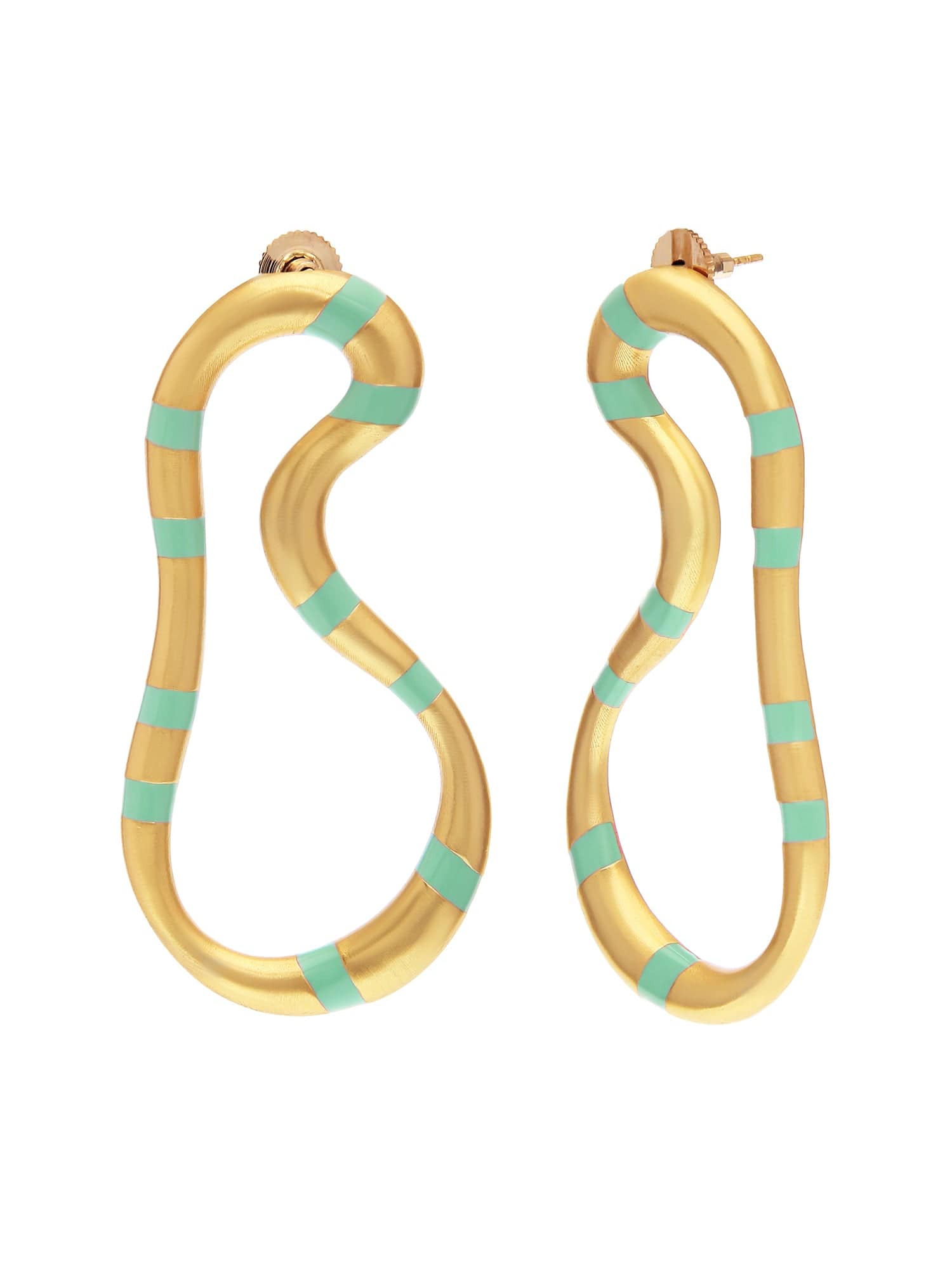 Leia hoops (Blue)