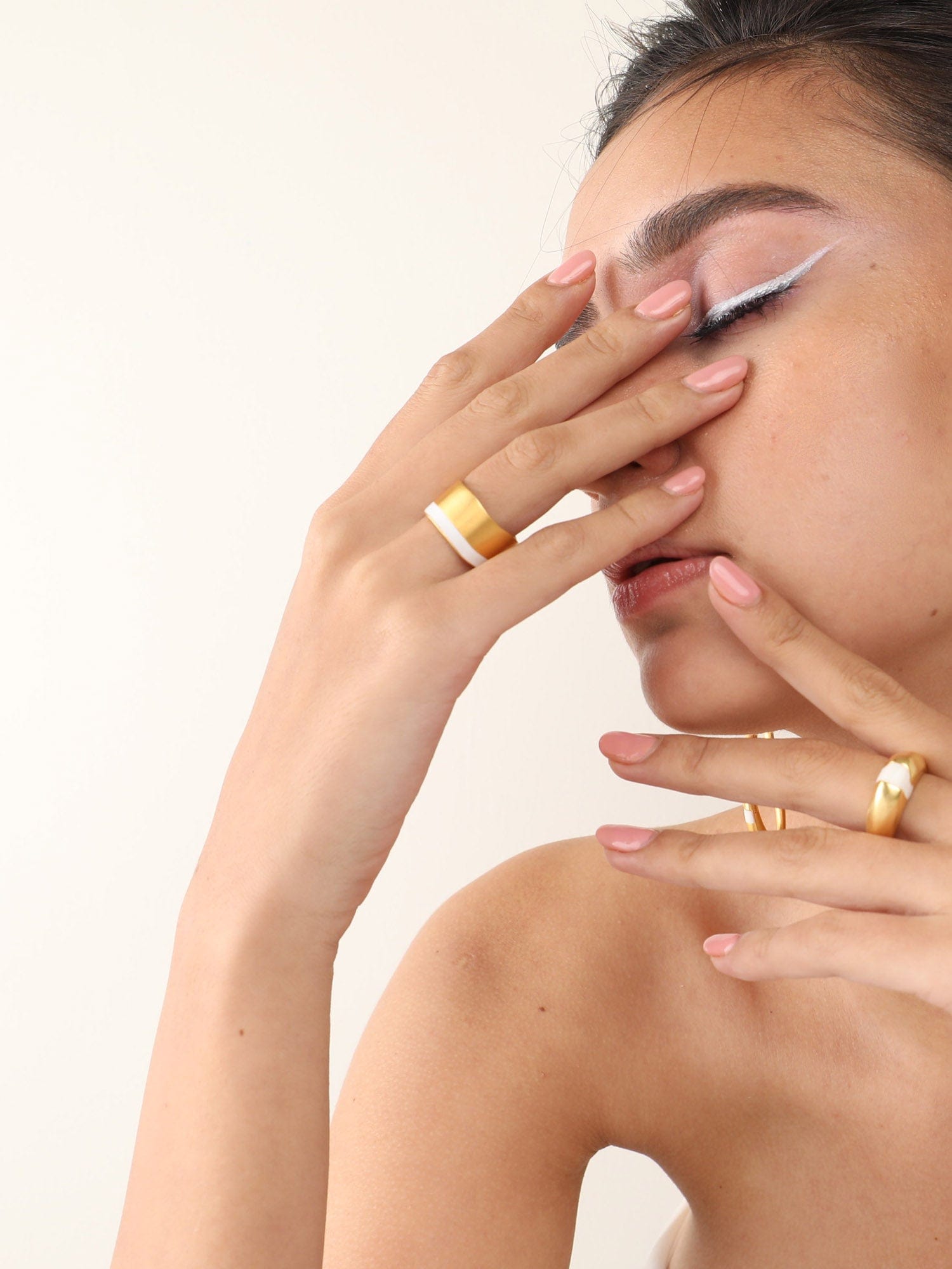 Leia ring (White)