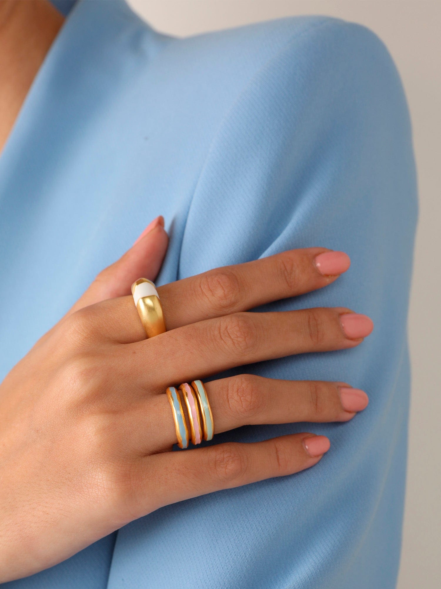 Isabella ring (White)