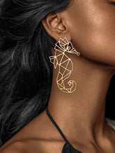 De La Mer Seahorse earrings