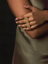 Peau de serpent ring