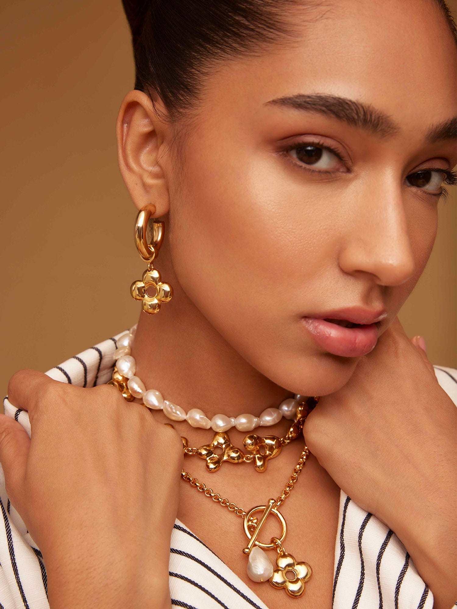 Dahlia earrings