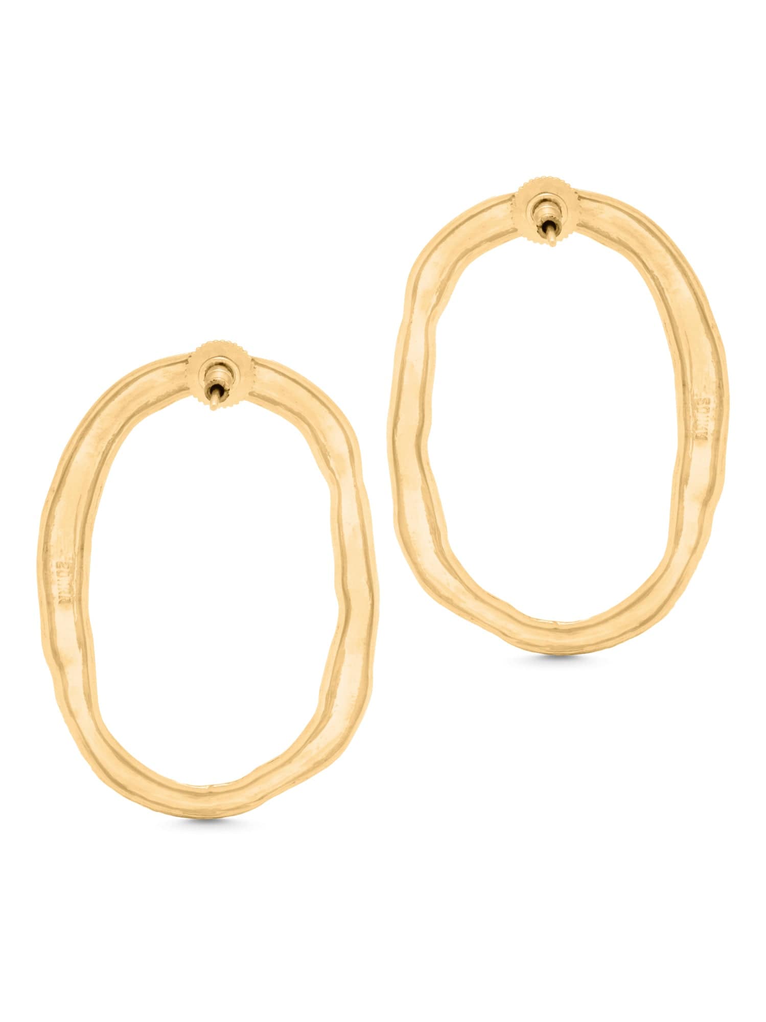 Lumi hoop earrings