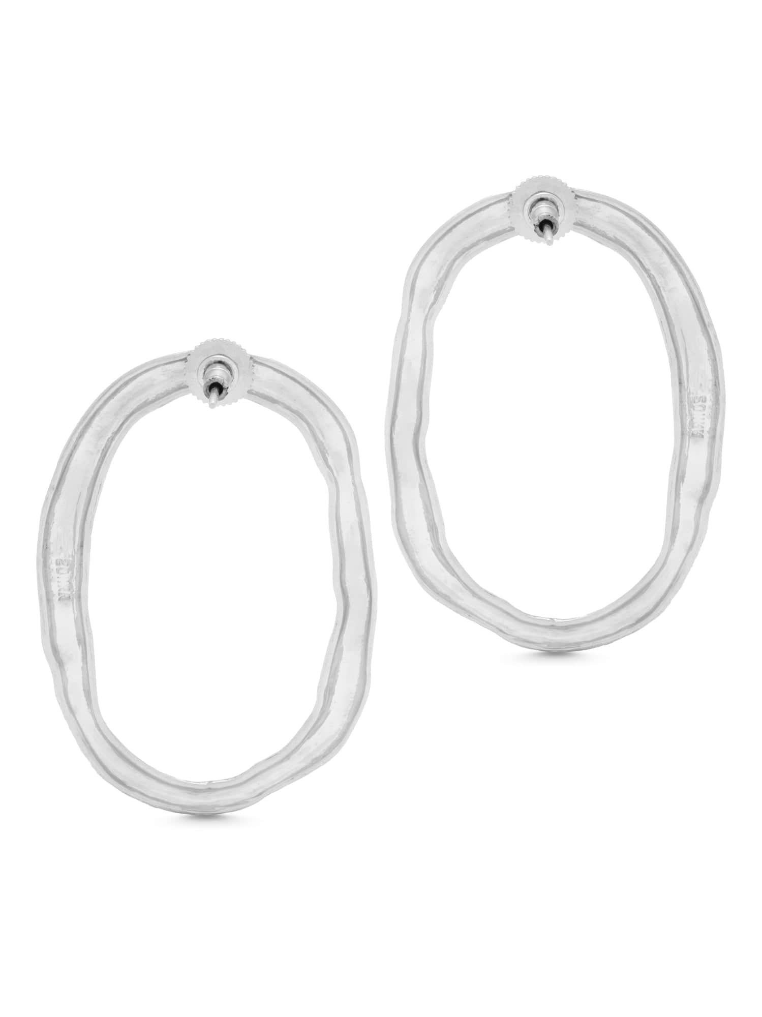 Lumi hoop earrings