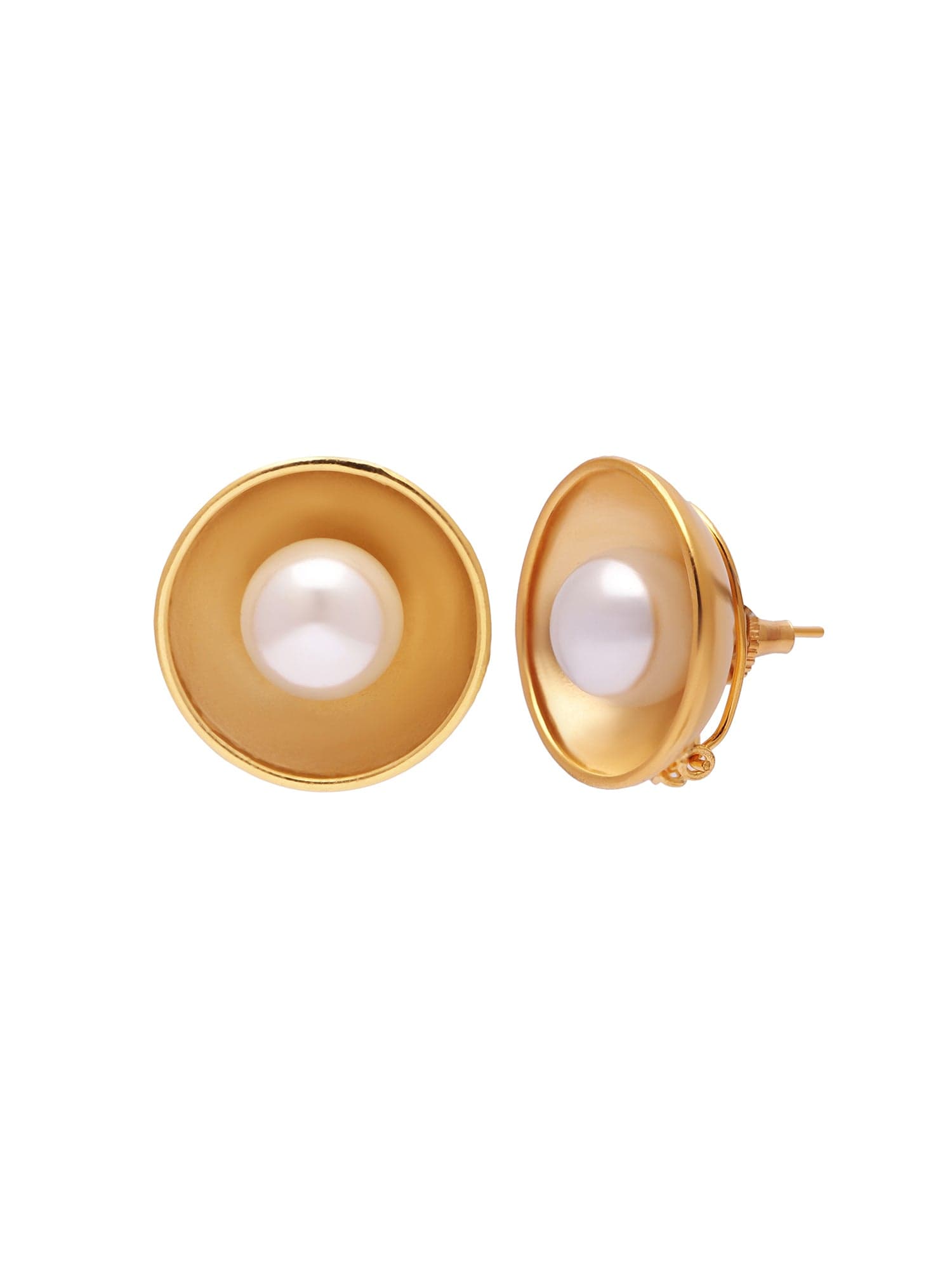 Alexandra pearl stud earrings