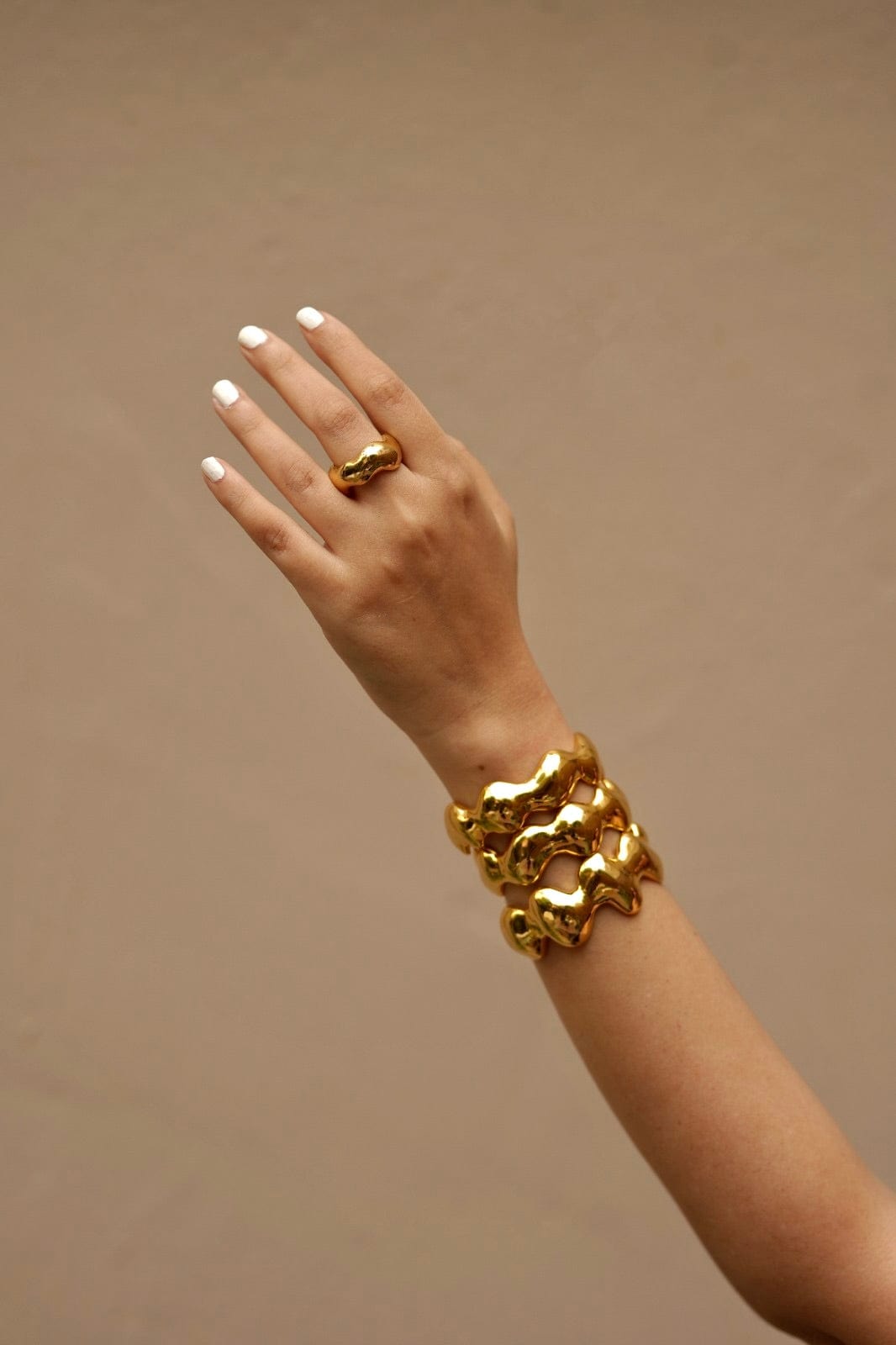 Ella bracelets Gold (Stack)