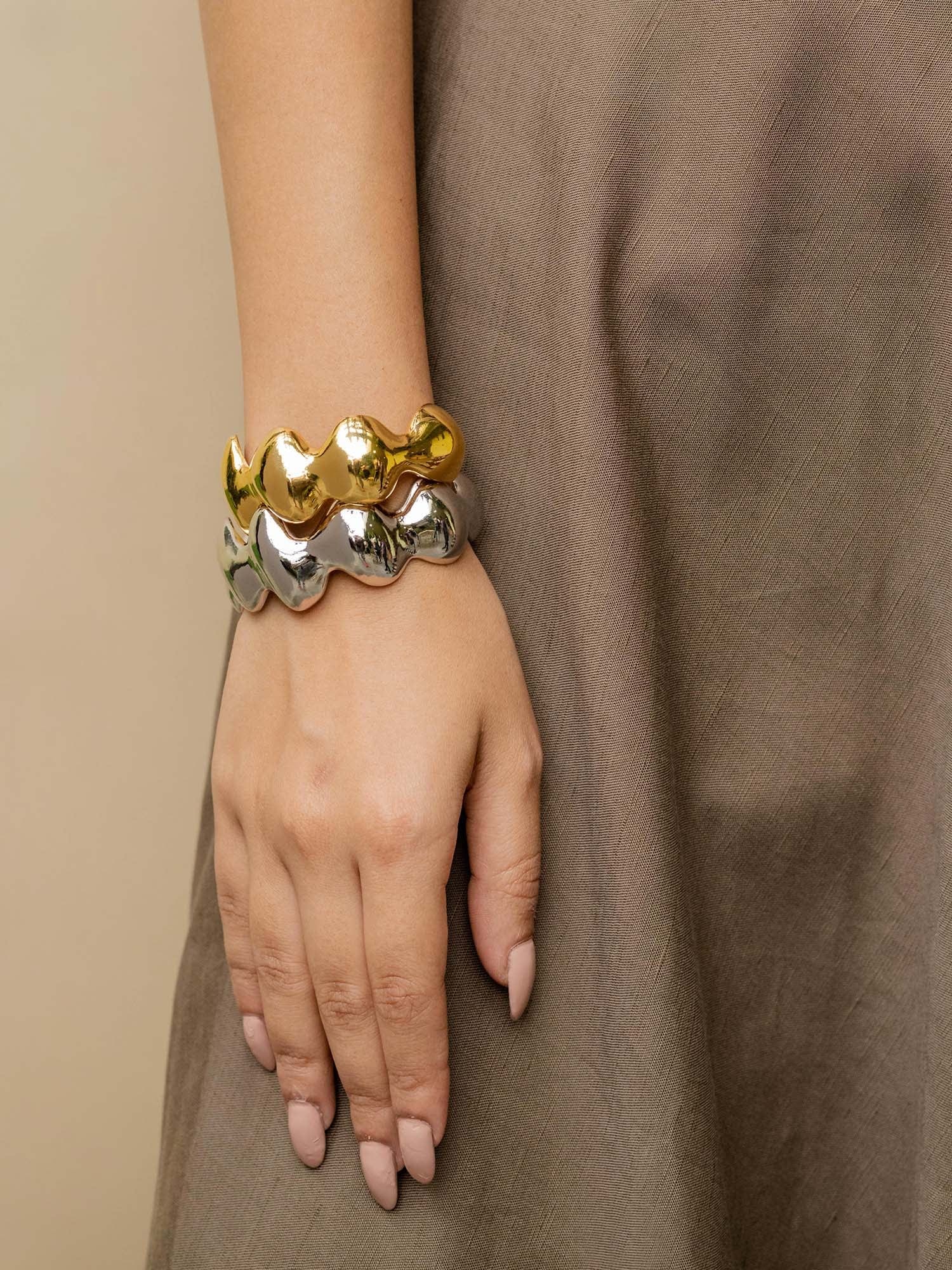 Ella bracelet - Gold and Silver stack