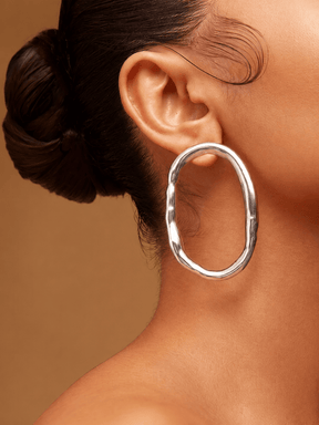 Lumi hoop earrings