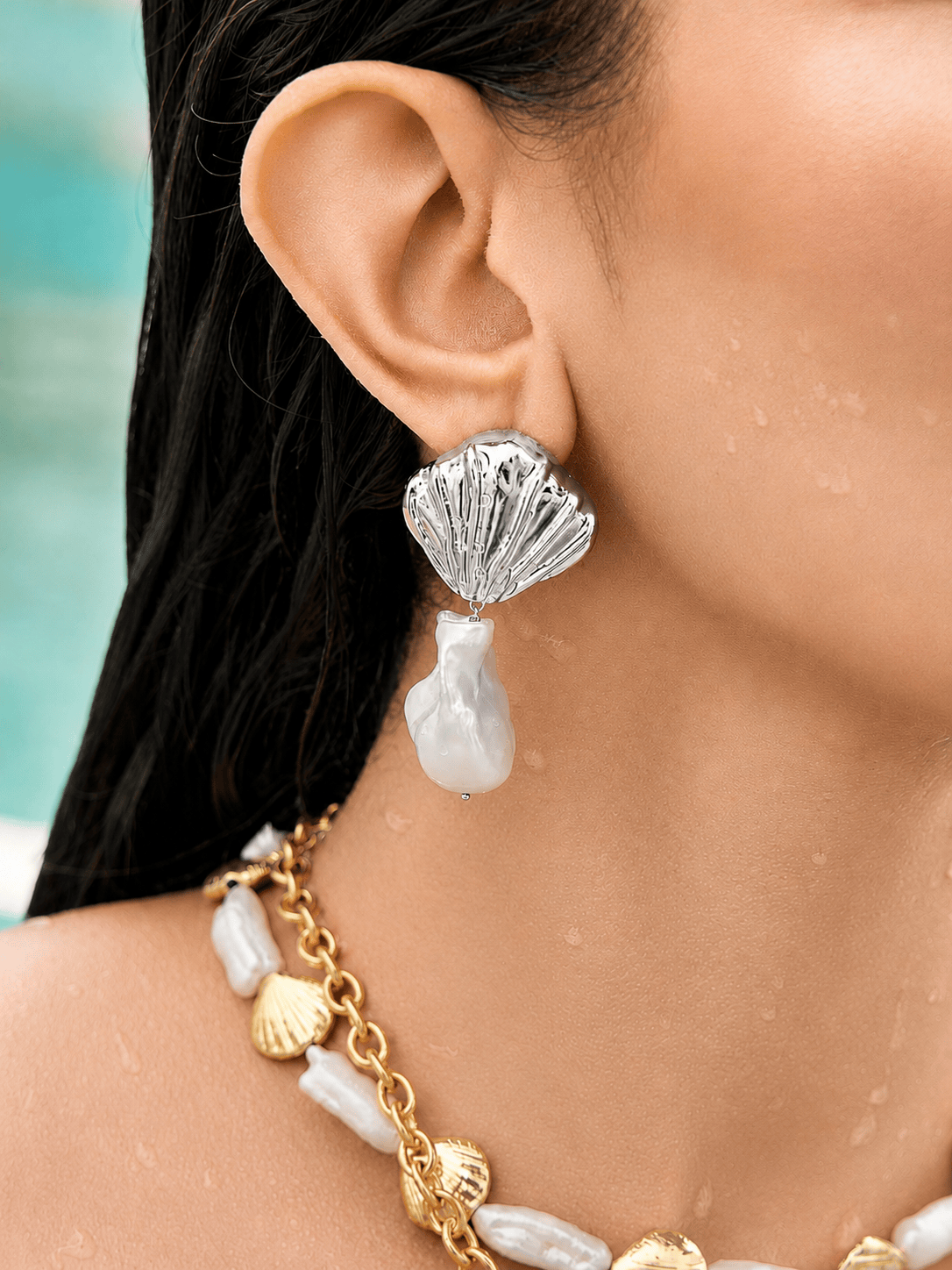 Nerida Shell Earrings