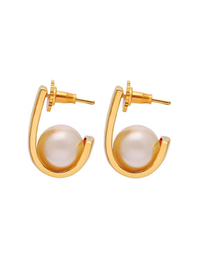 Aurora pearl earrings