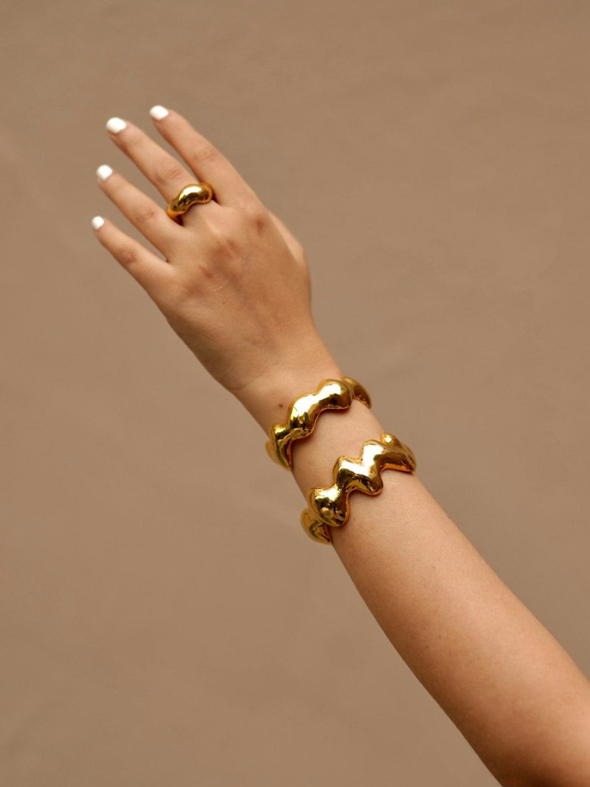 Ella bracelets Gold (Stack)