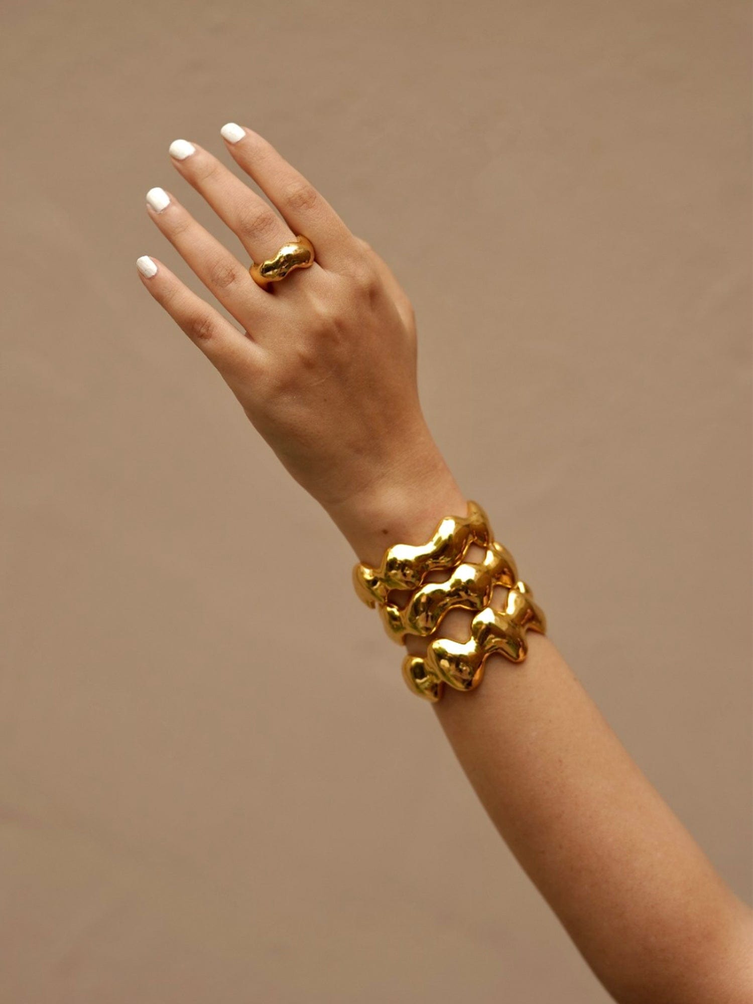 Ella bracelets Gold (Stack)