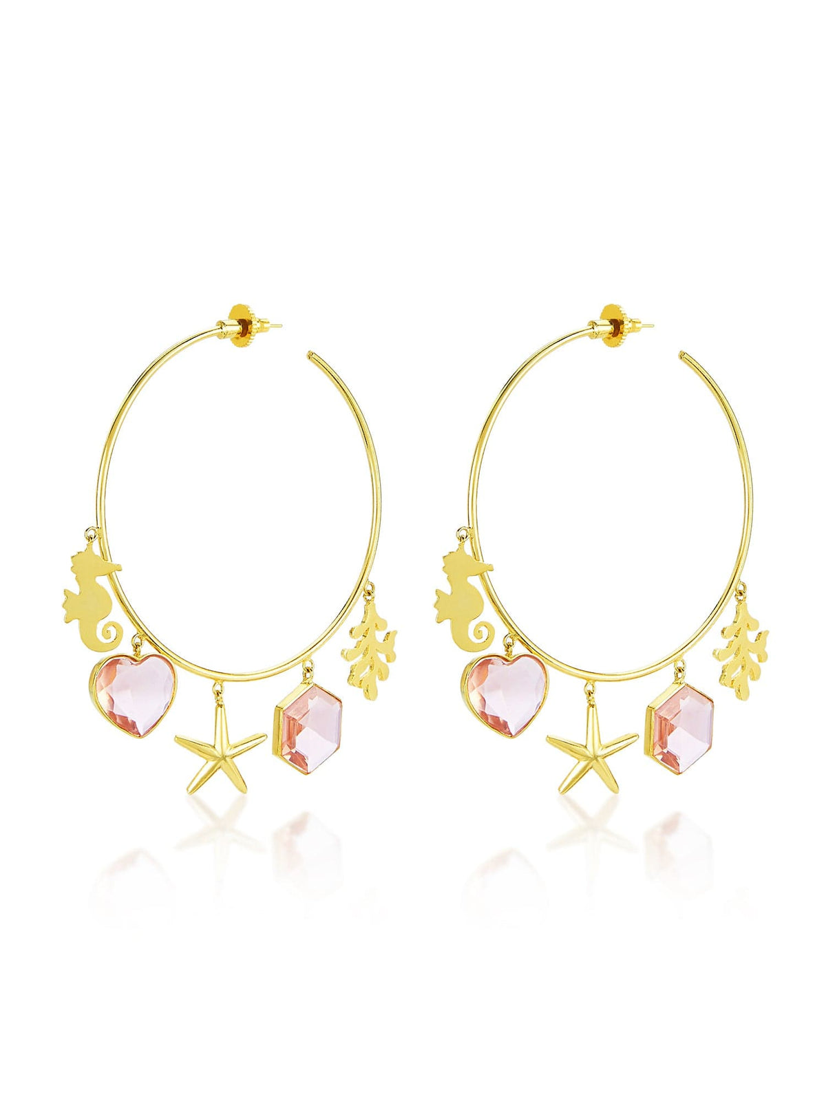 Callista hoop earrings
