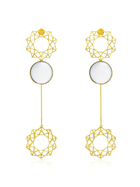 Adriana earrings (3 ways to wear)