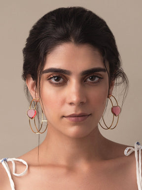 Amara hoop earrings