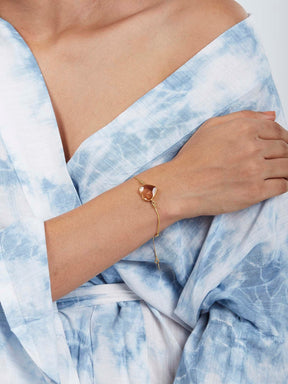 Rena heart bracelet (Morganite)