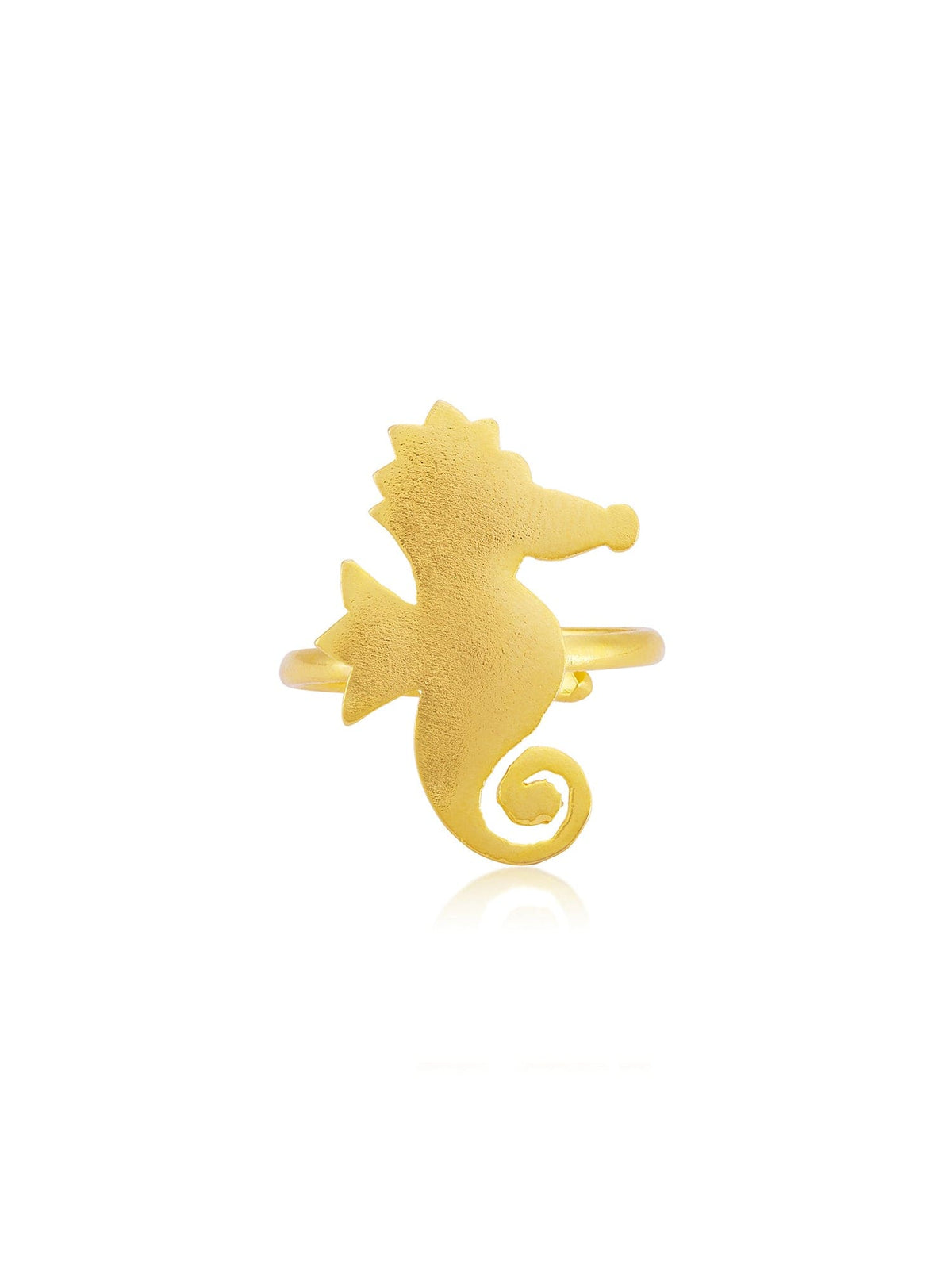 Oceana seahorse ring