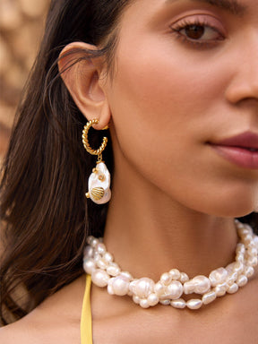 Marina Hoop Earrings