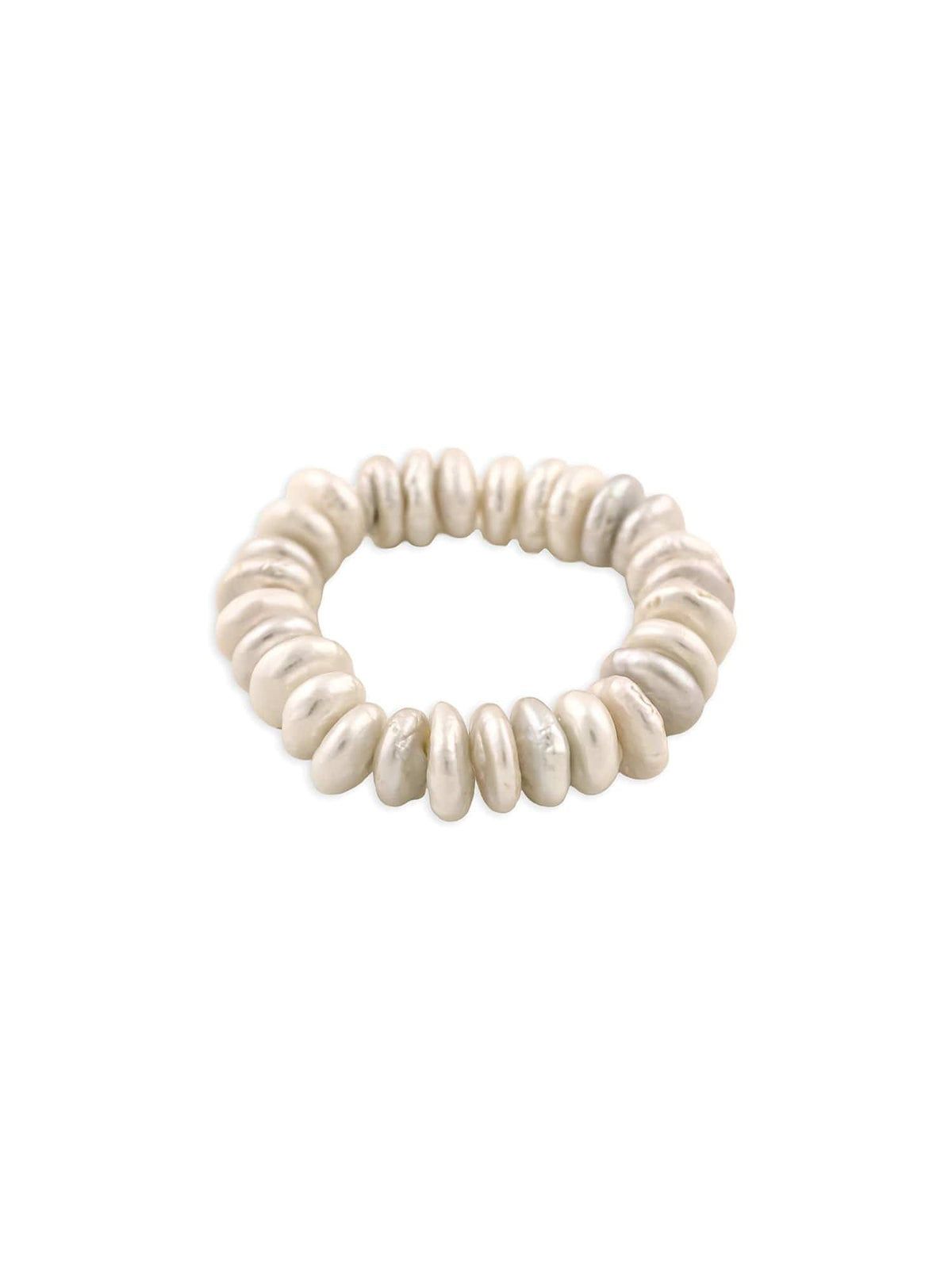 Coin pearl bracelet