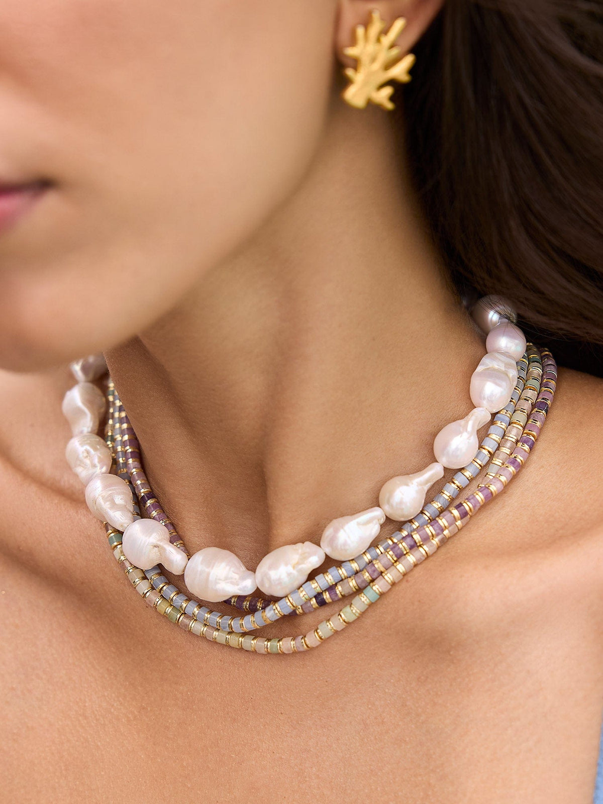 Baroque pearl Necklace