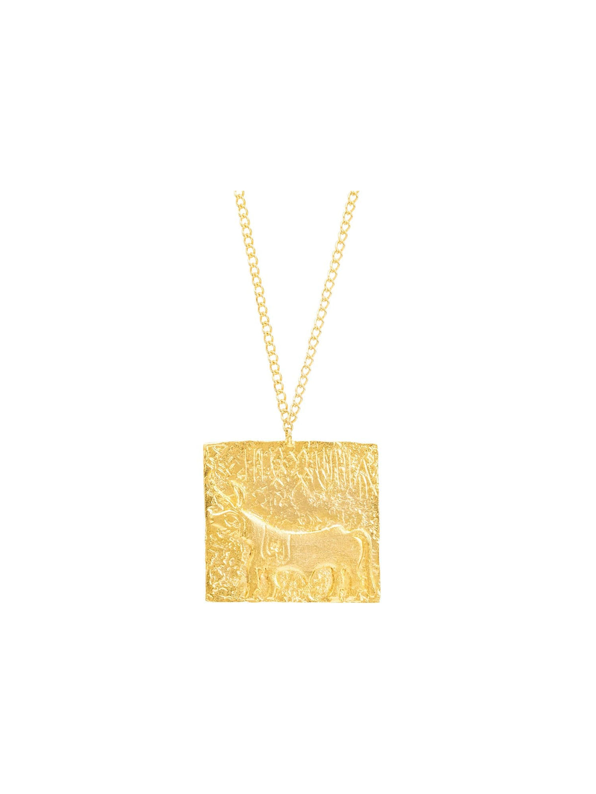 Unicorn seal necklace