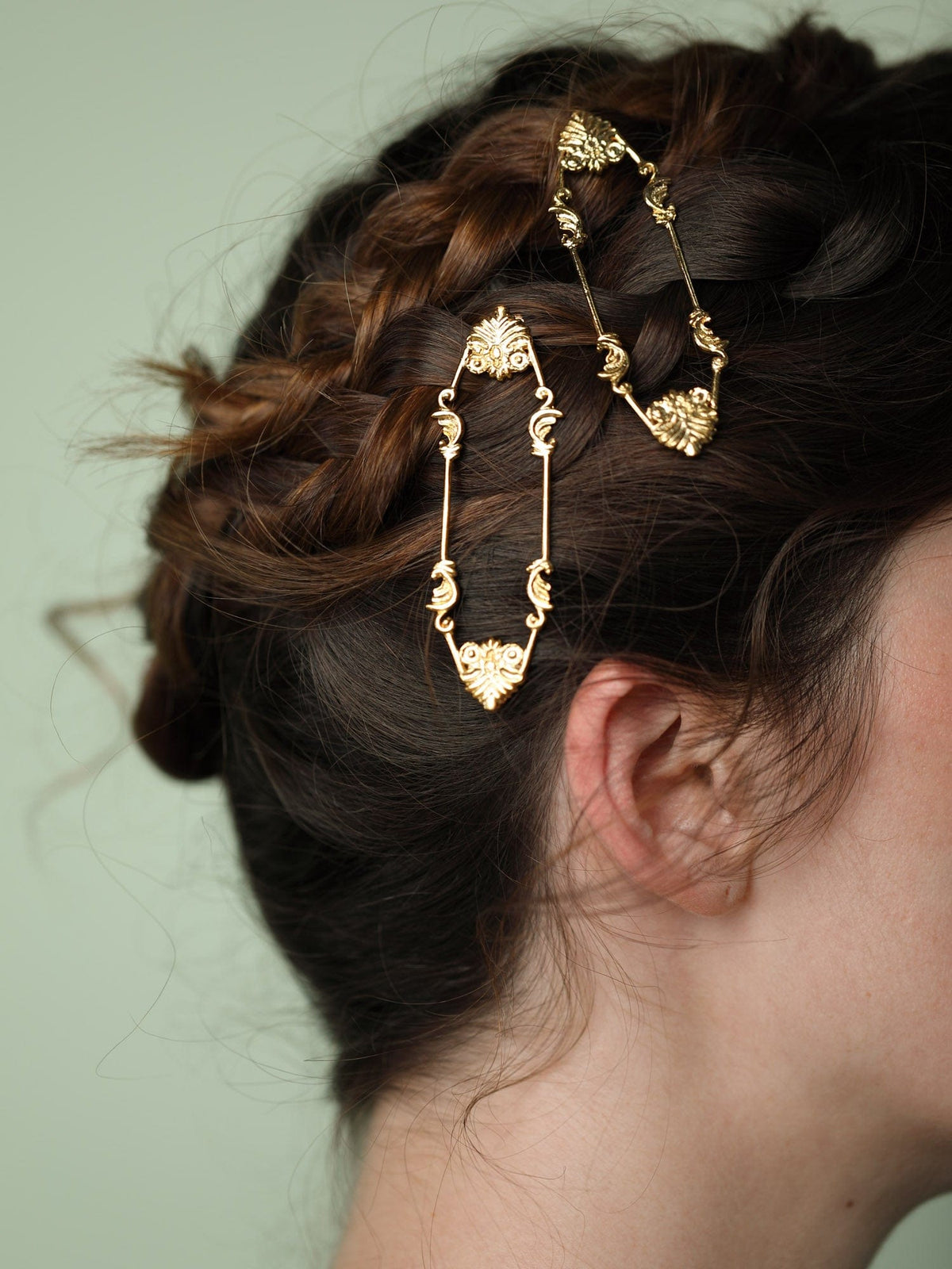Charpente hair clip (2 pcs)