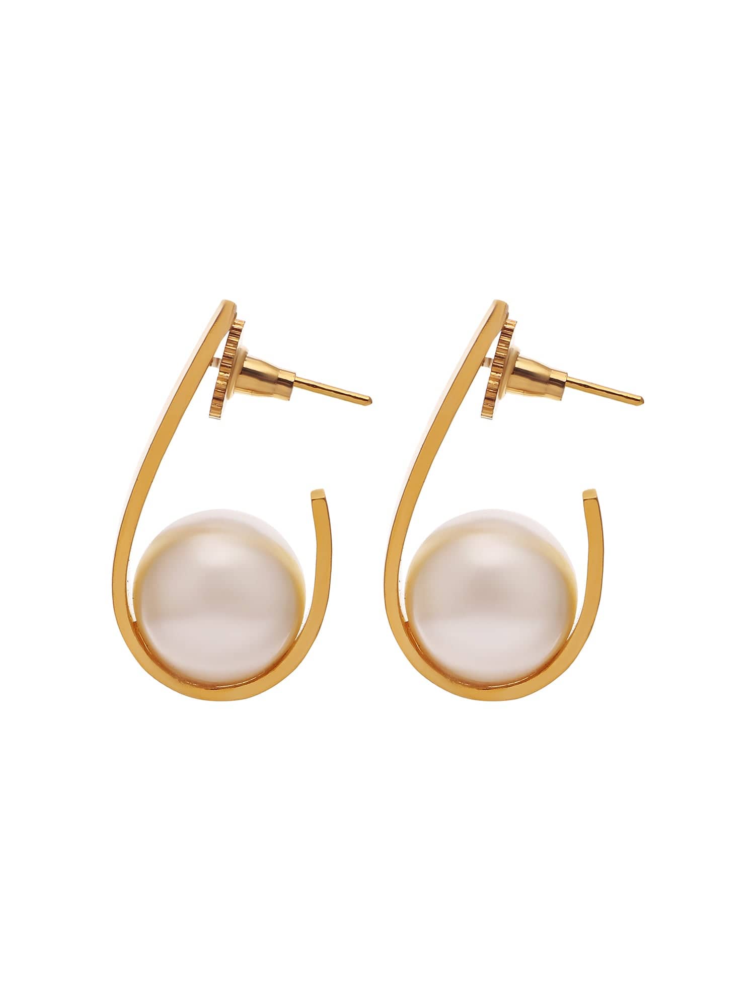 Stella pearl earrings