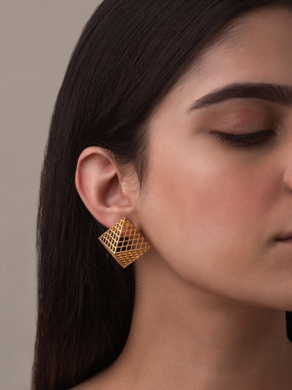 Louvre earrings