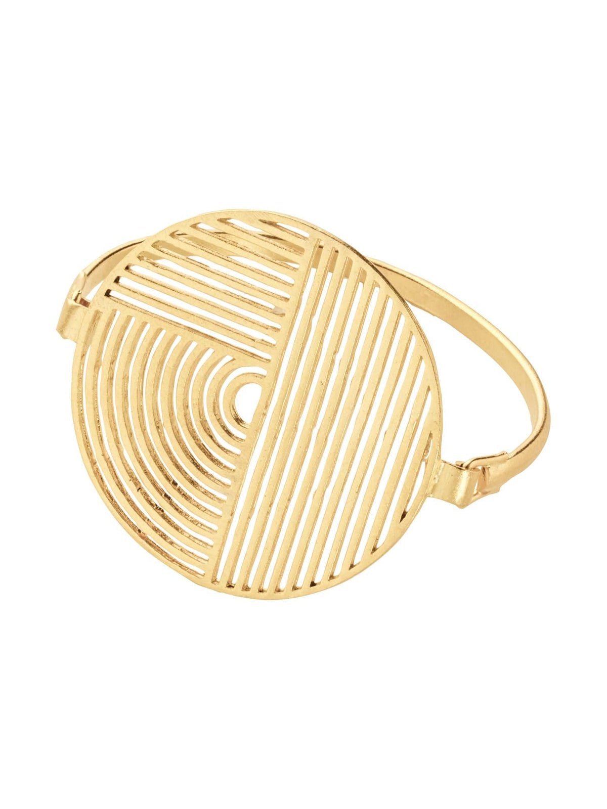 Geometric circle bracelet