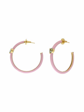 Elisa hoops (Pink)